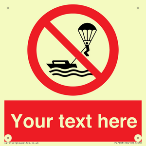 Custom No parasailing